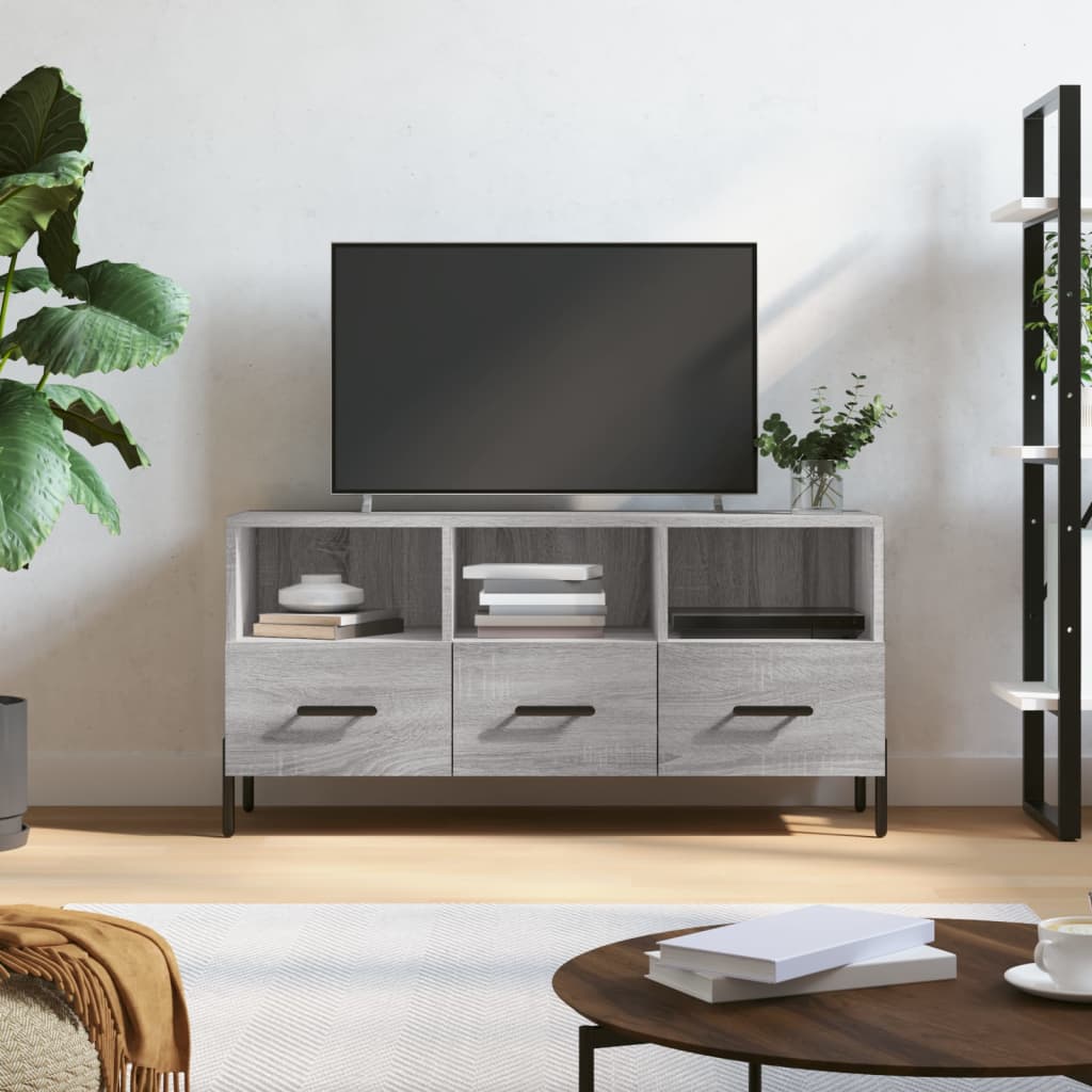 TV ormarić boja hrasta sonome 102x36x50 cm konstruirano drvo