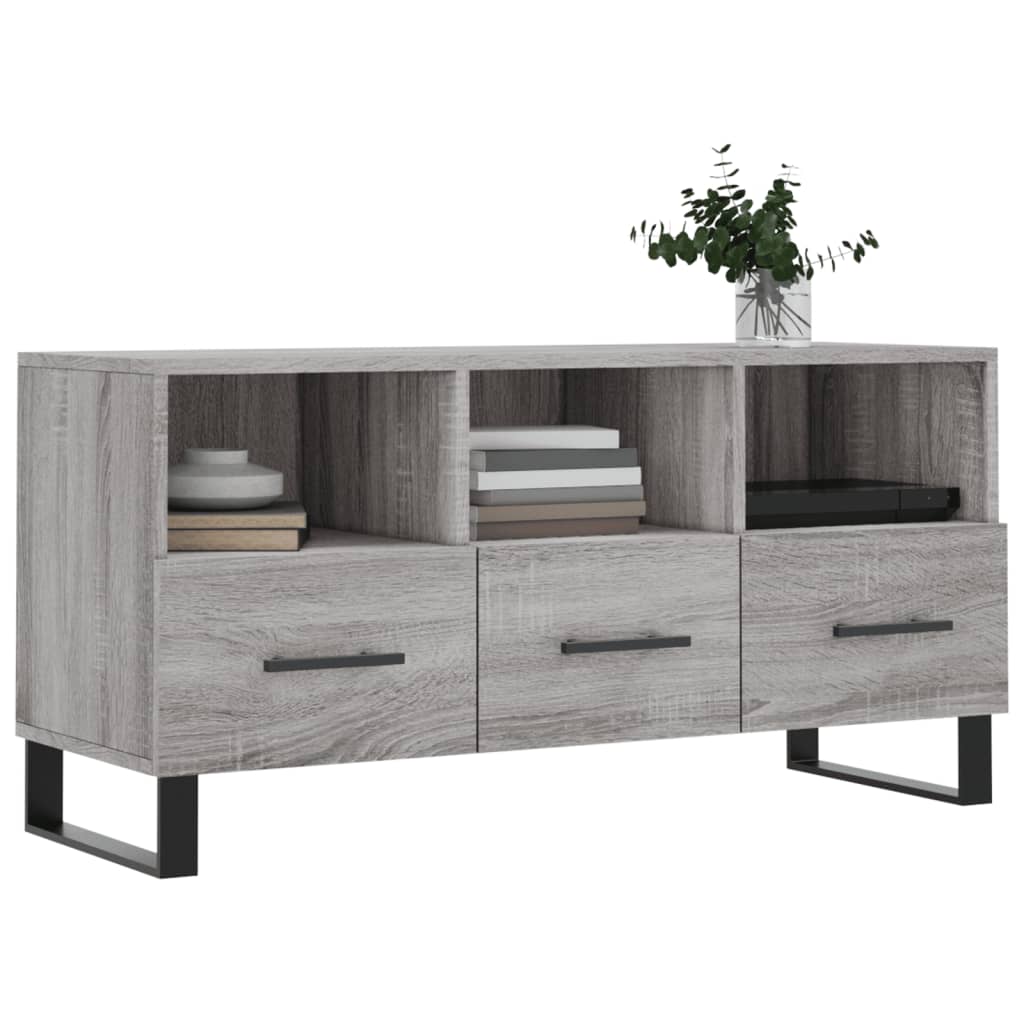 TV ormarić boja hrasta sonome 102x36x50 cm konstruirano drvo