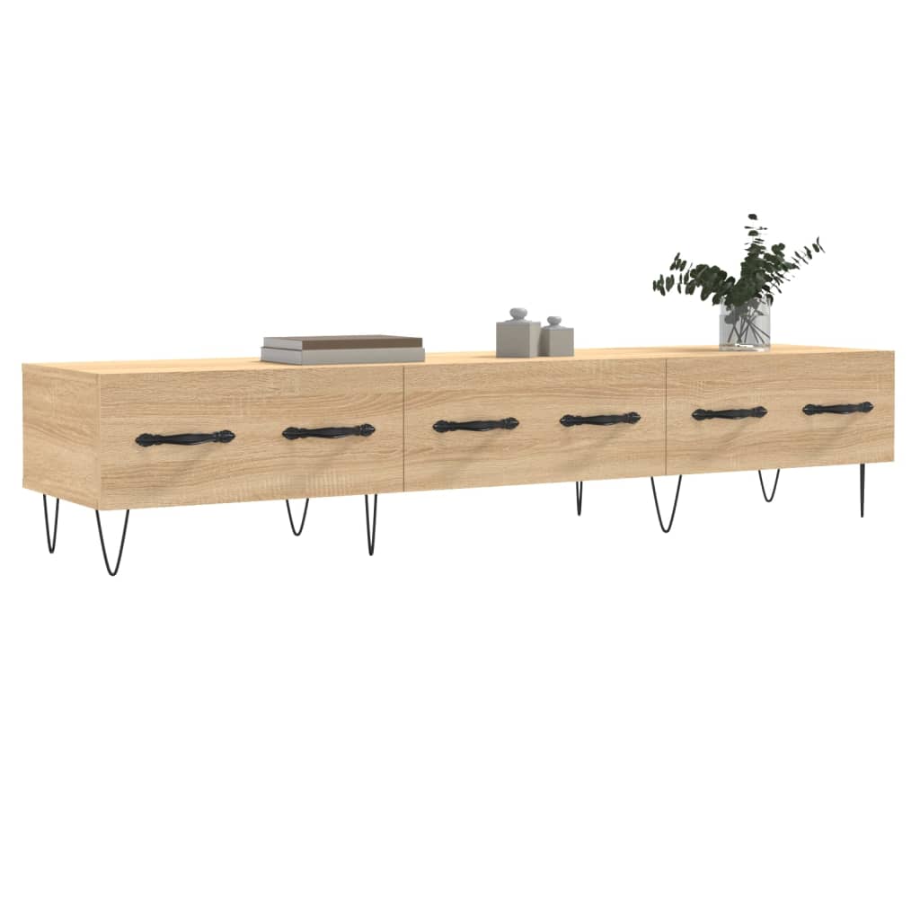 TV ormarić boja hrasta sonome 150x36x30 cm konstruirano drvo