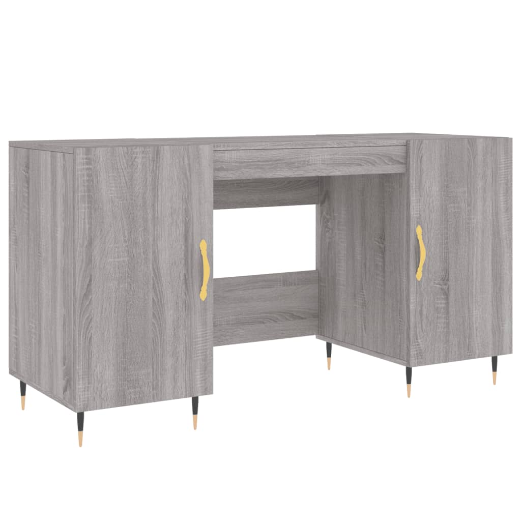 Radni stol boja hrasta sonome 140x50x75 cm konstruirano drvo