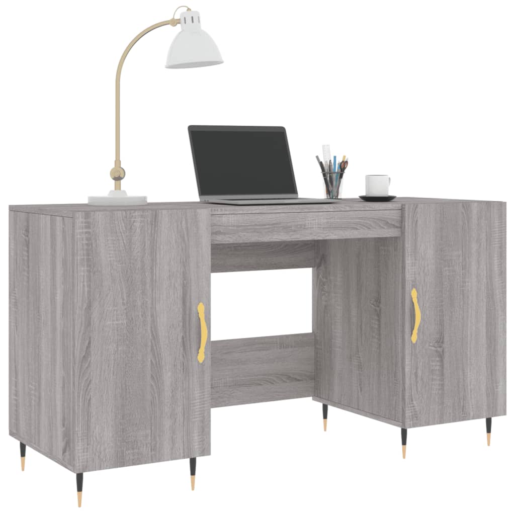 Radni stol boja hrasta sonome 140x50x75 cm konstruirano drvo