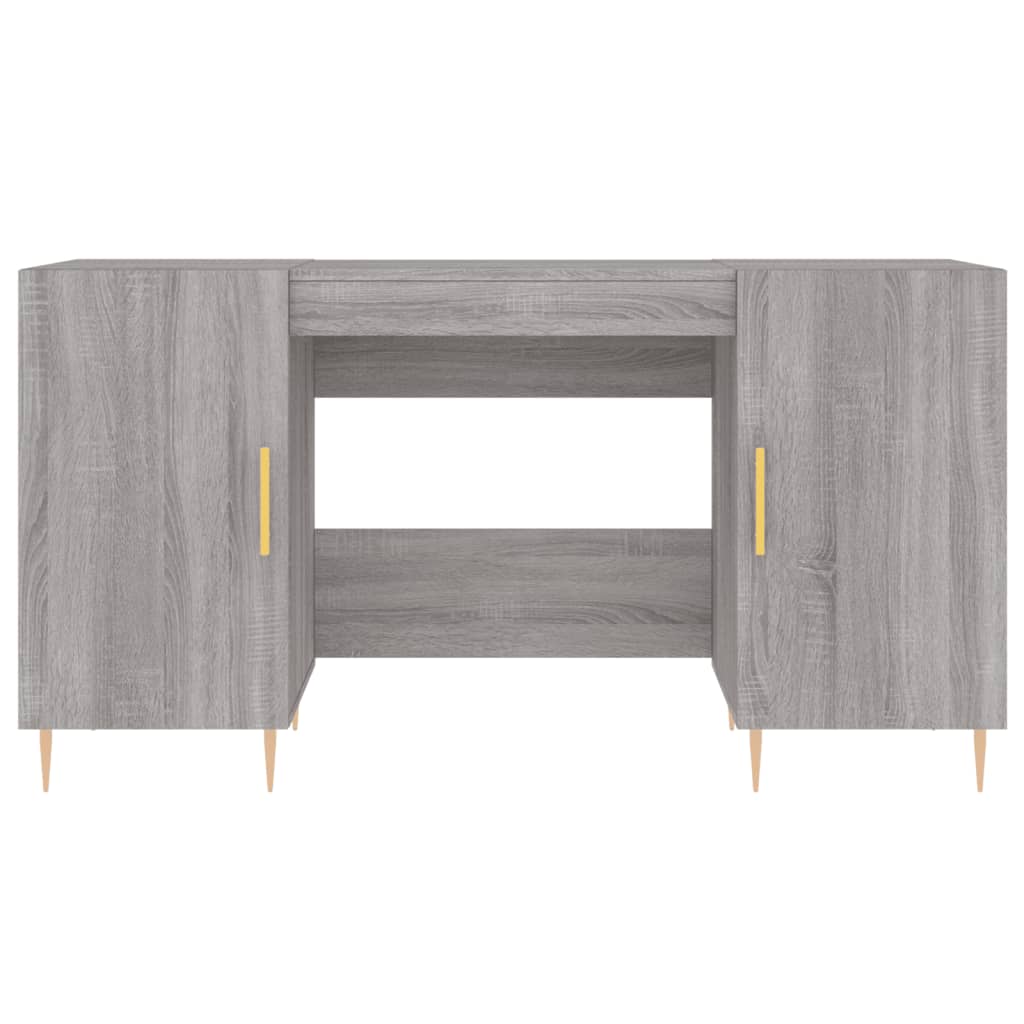 Radni stol boja hrasta sonome 140x50x75 cm konstruirano drvo
