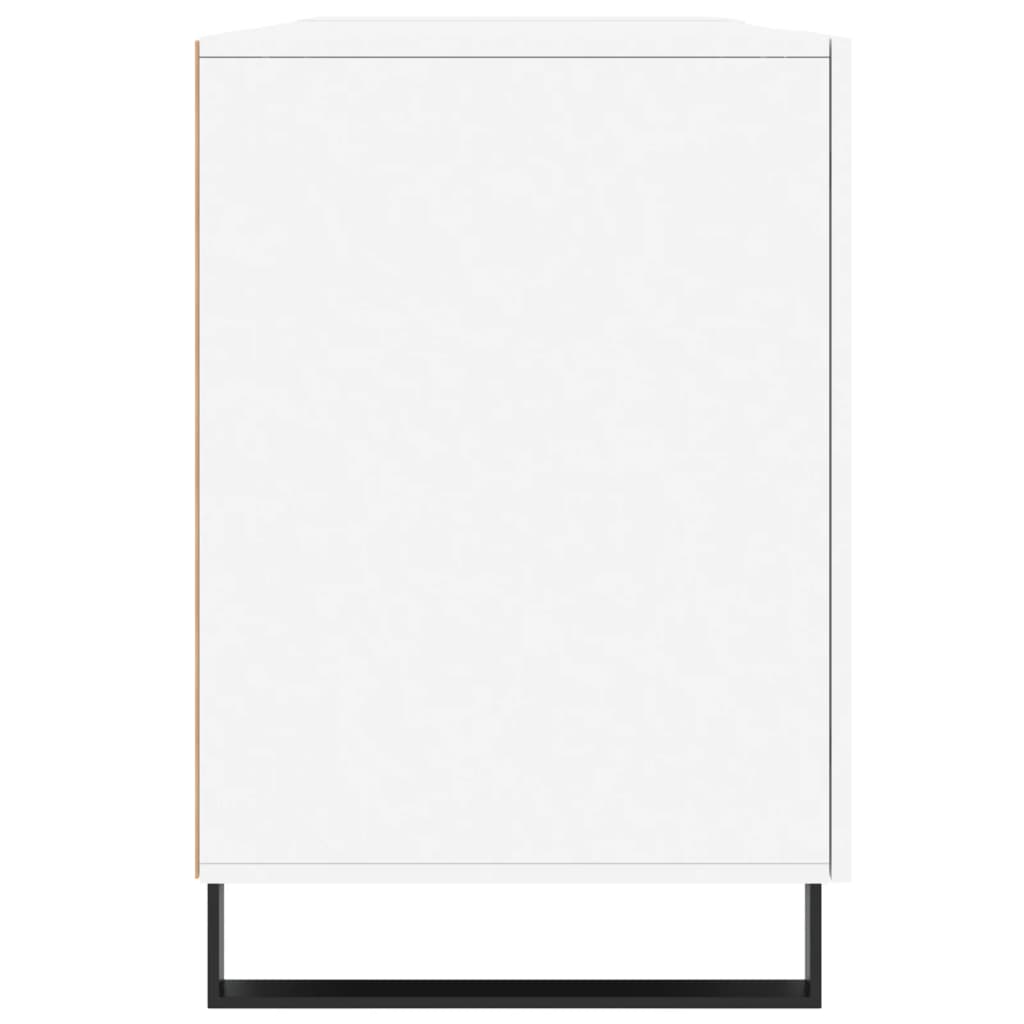 Radni stol bijeli 140 x 50 x 75 cm od konstruiranog drva