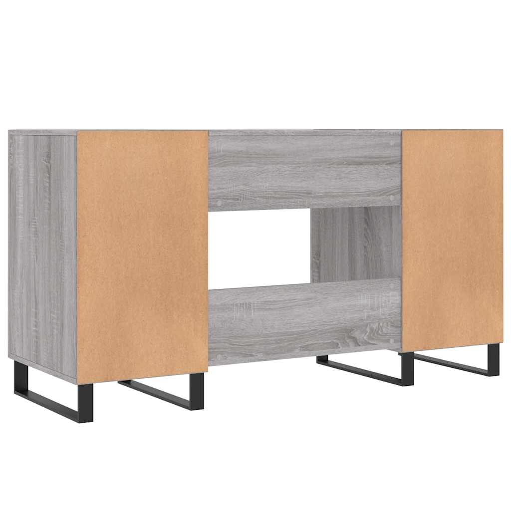 Radni stol boja hrasta sonome 140x50x75 cm konstruirano drvo