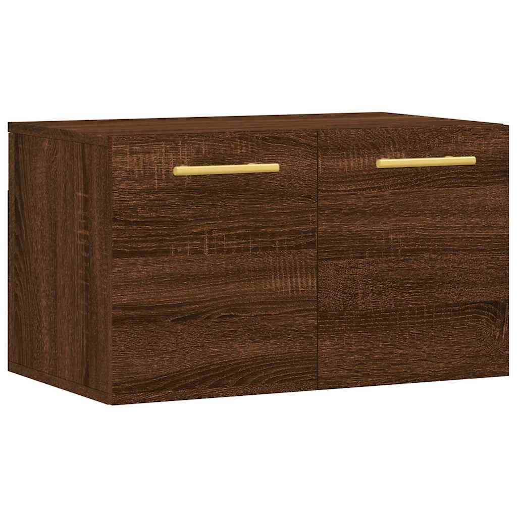 Zidni ormarić boja Smeđi hrast 60x36,5x35cm konstruirano drvo