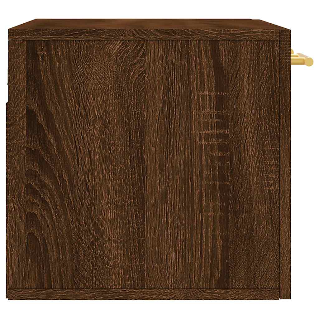 Zidni ormarić boja Smeđi hrast 60x36,5x35cm konstruirano drvo
