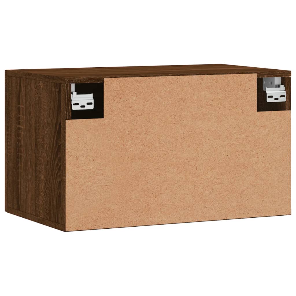 Zidni ormarić boja Smeđi hrast 60x36,5x35cm konstruirano drvo