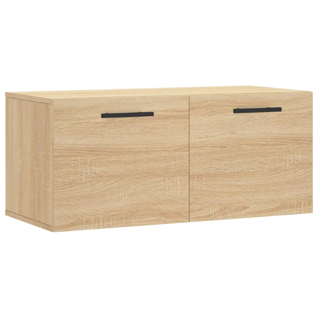 Zidni ormarić boja hrasta sonome 80x36,5x35cm konstruirano drvo