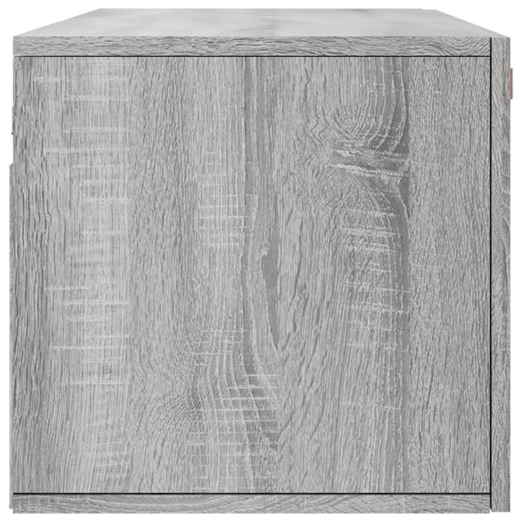 Zidni ormarić siva boja hrasta 100x36,5x35 cm konstruirano drvo
