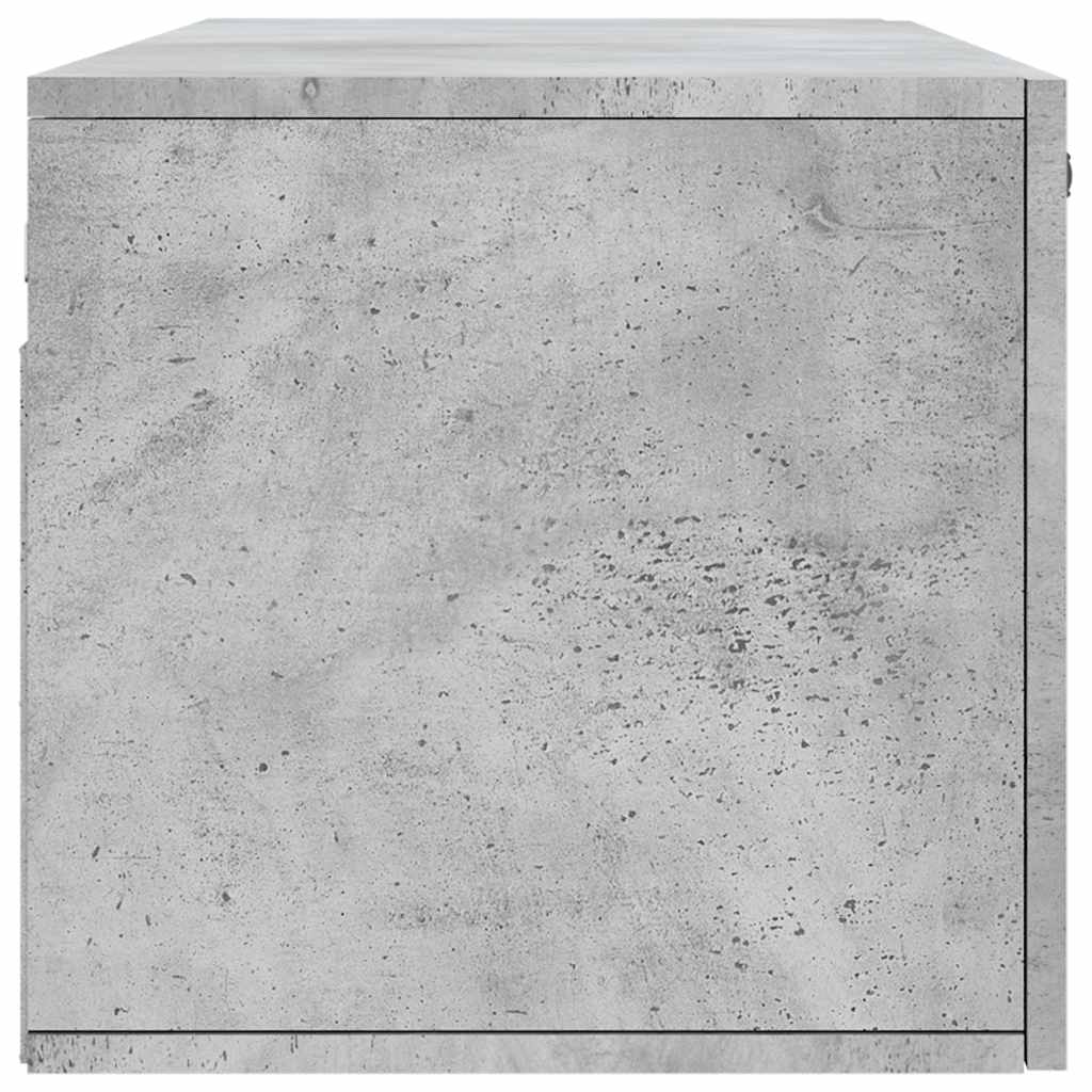 Zidni ormarić boja betona 100 x 36,5 x 35 cm konstruirano drvo