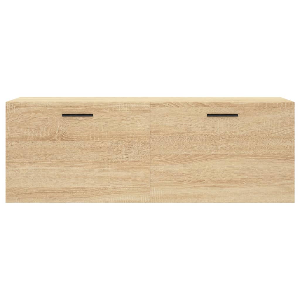 Zidni ormarić boja hrasta 100 x 36,5 x 35 cm konstruirano drvo