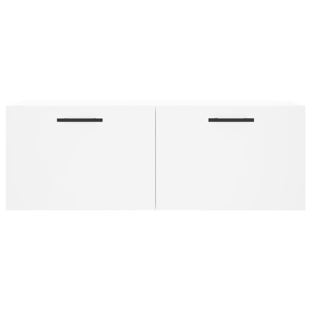 Zidni ormarić bijeli 100 x 36,5 x 35 cm od konstruiranog drva