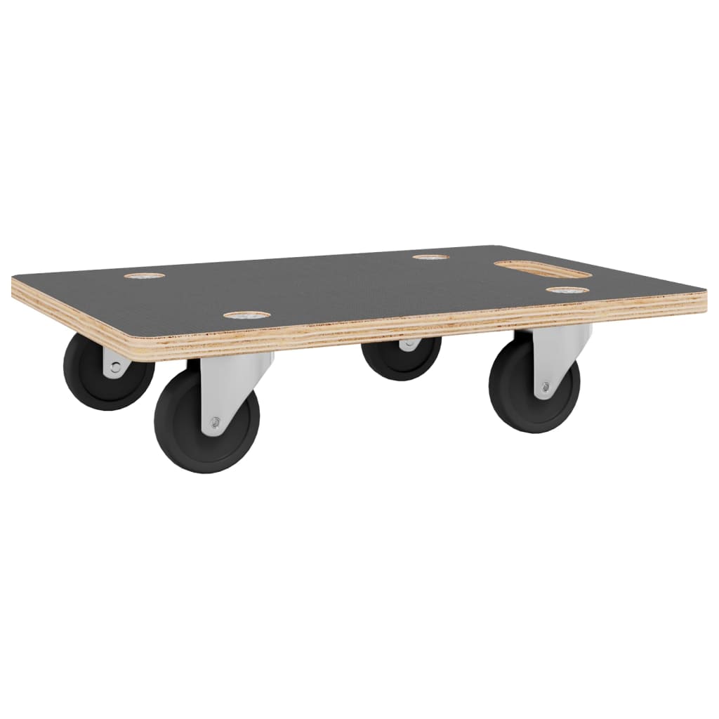 Transportna kolica 2 kom pravokutna 60 x 40 x 11,5 cm 250 kg