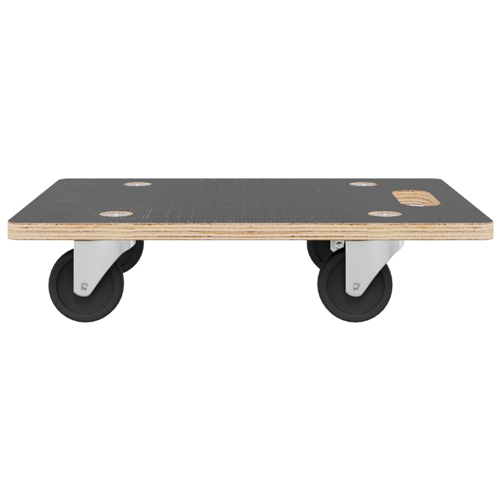 Transportna kolica 2 kom pravokutna 60 x 40 x 11,5 cm 250 kg