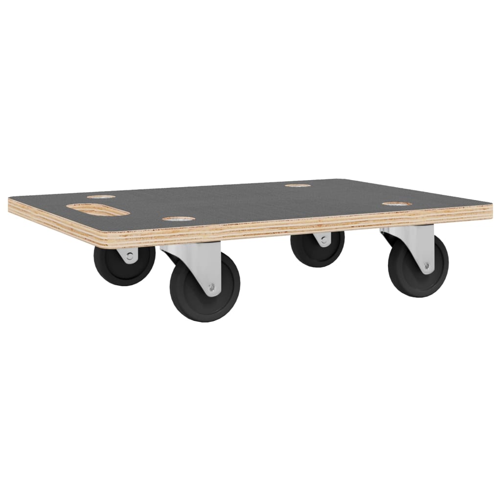 Transportna kolica 2 kom pravokutna 60 x 40 x 11,5 cm 250 kg