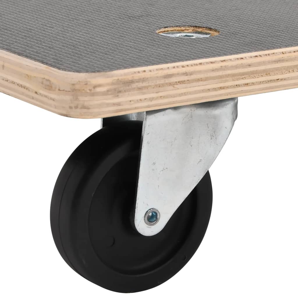 Transportna kolica 2 kom pravokutna 60 x 40 x 11,5 cm 250 kg
