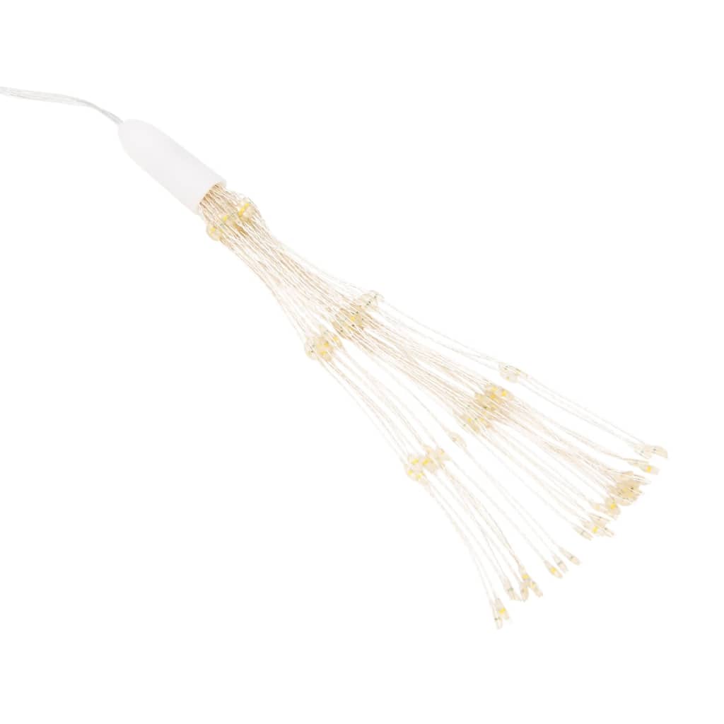 Božićna svjetla zvjezdani prasak 140 LED 8 k hladna bijela 17cm