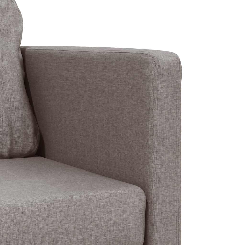 Podni kauč na razvlačenje 2-u-1 smeđesivi 112x174x55 cm baršun