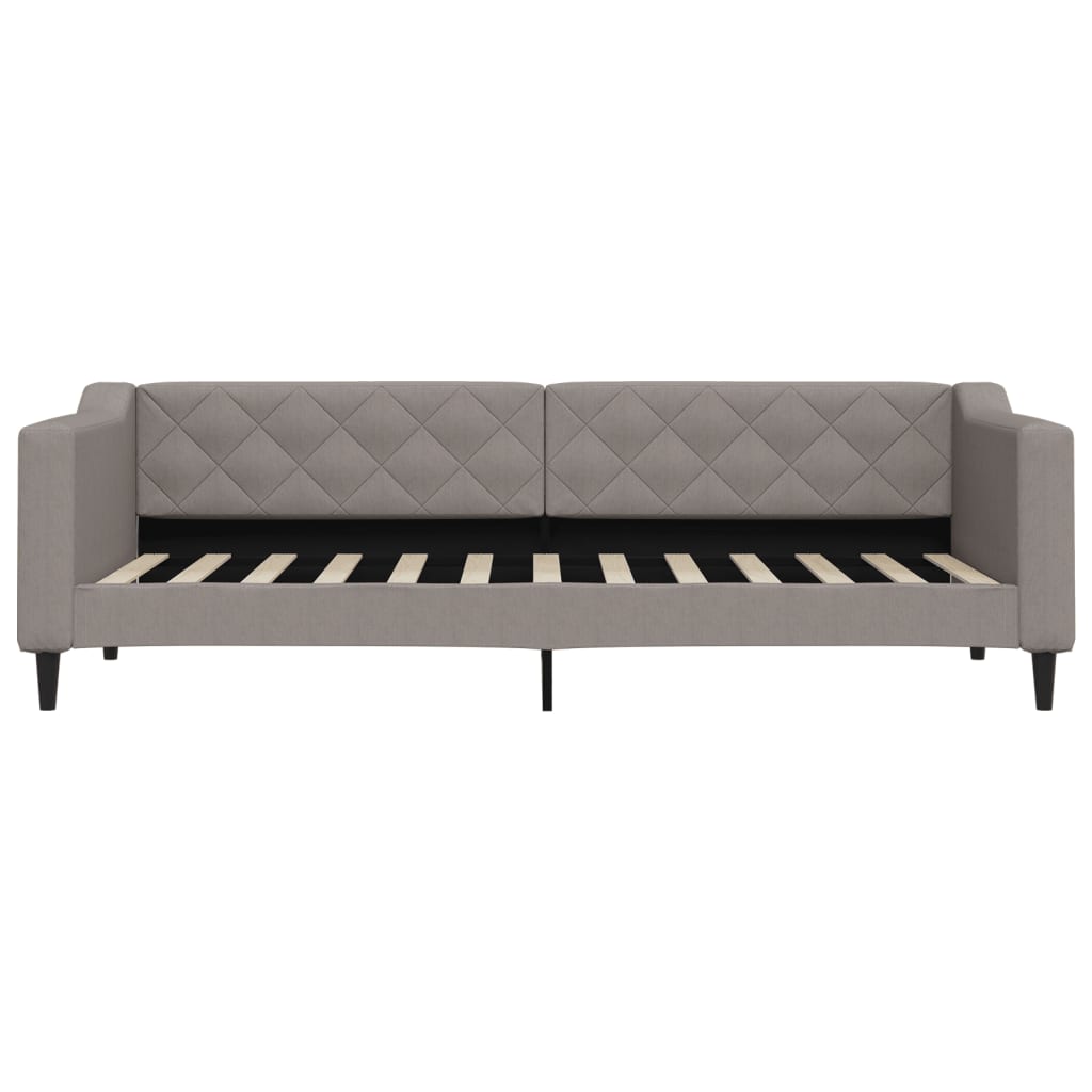 Dnevni krevet smeđesivi 80 x 200 cm od tkanine