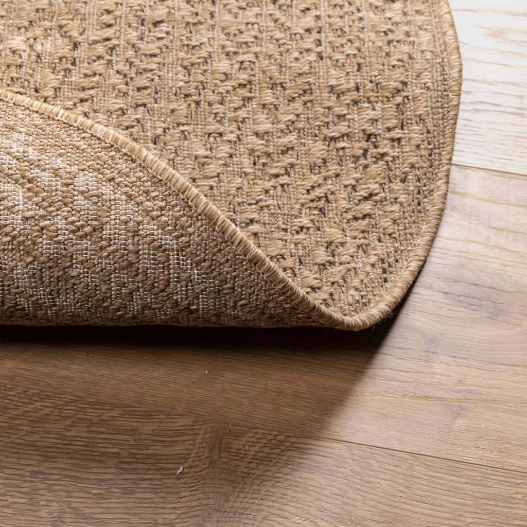 Tepih ZIZUR 120 cm s izgledom jute unutarnji i vanjski
