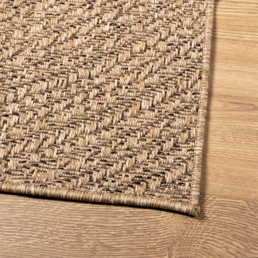 Tepih ZIZUR 80 x 150 cm s izgledom jute unutarnji i vanjski