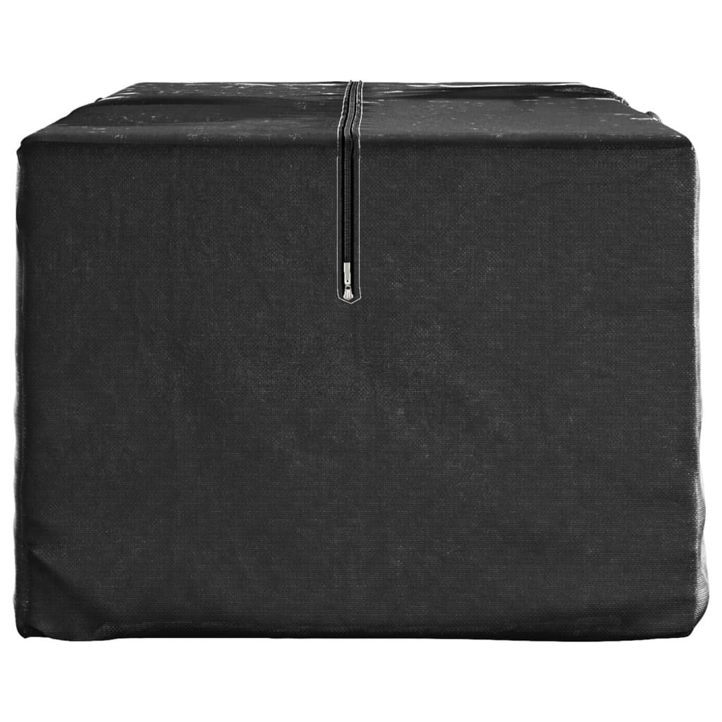 Torba za pohranu božićnog drvca crna 135x40x55 cm polietilen