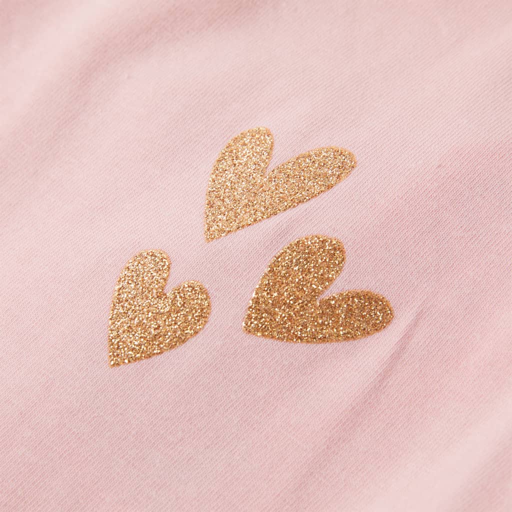 Dječja majica bez rukava svjetloružičasta 128