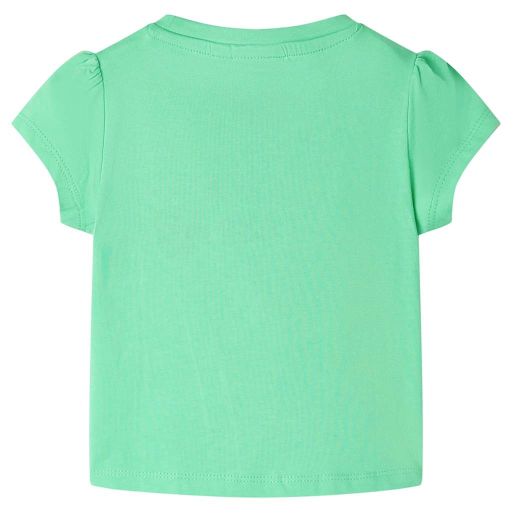 Dječja majica svjetlozelena 128