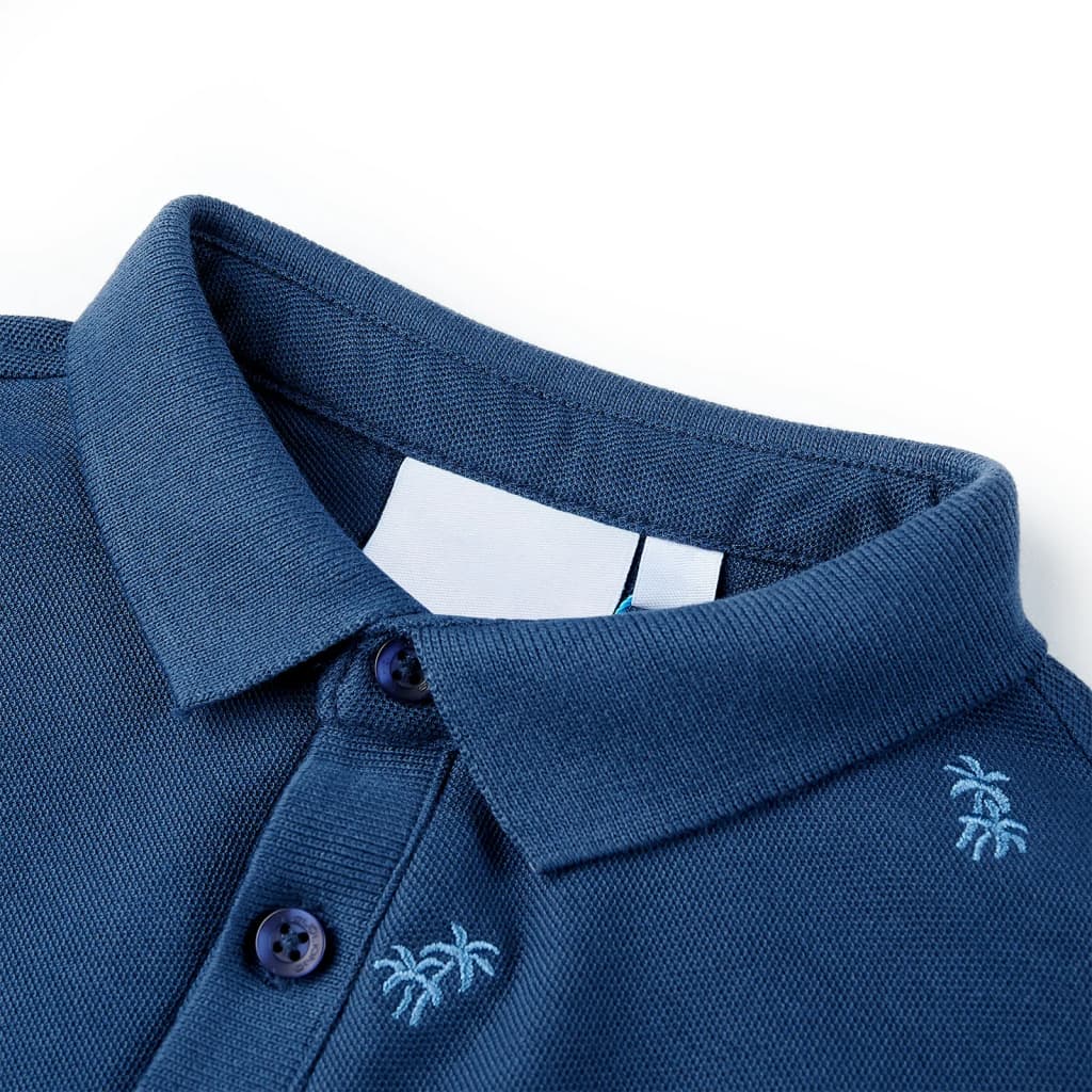 Dječja polo majica tamnoplava 140