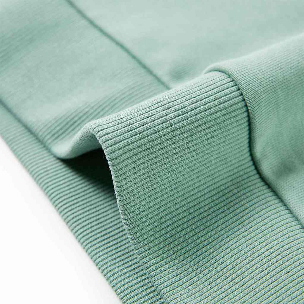 Dječja topla majica svijetla kaki 140