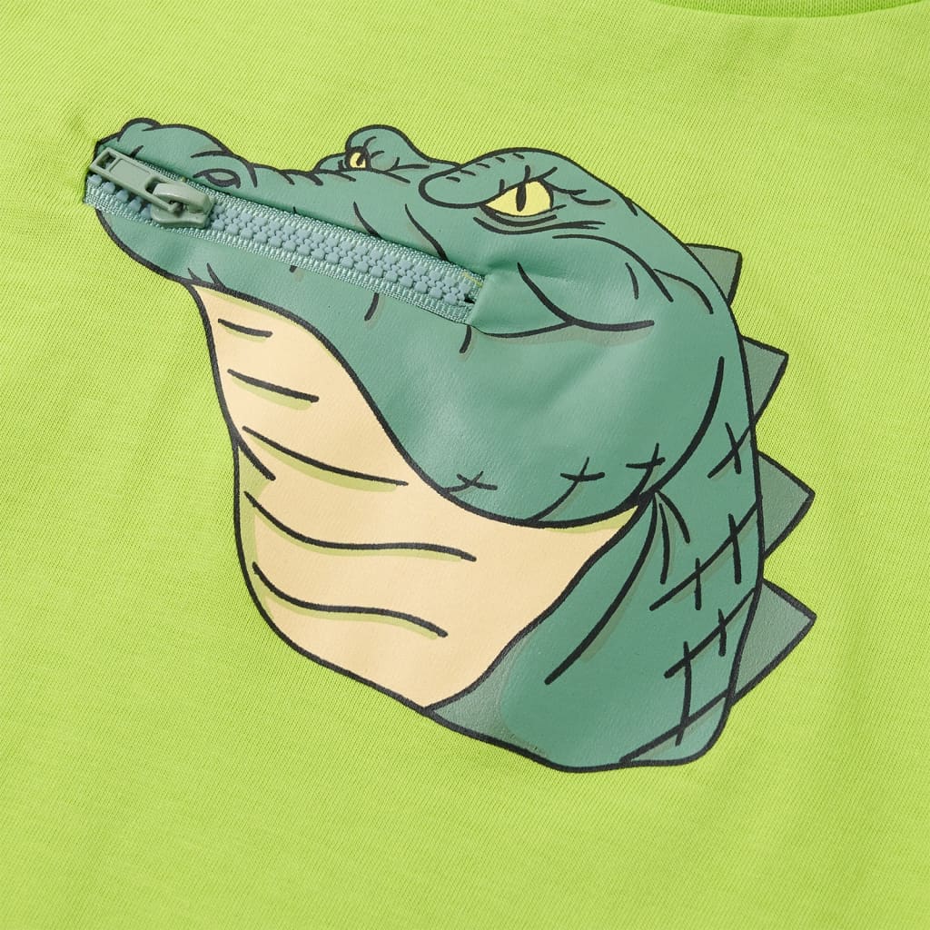 Dječja majica boja limete 128