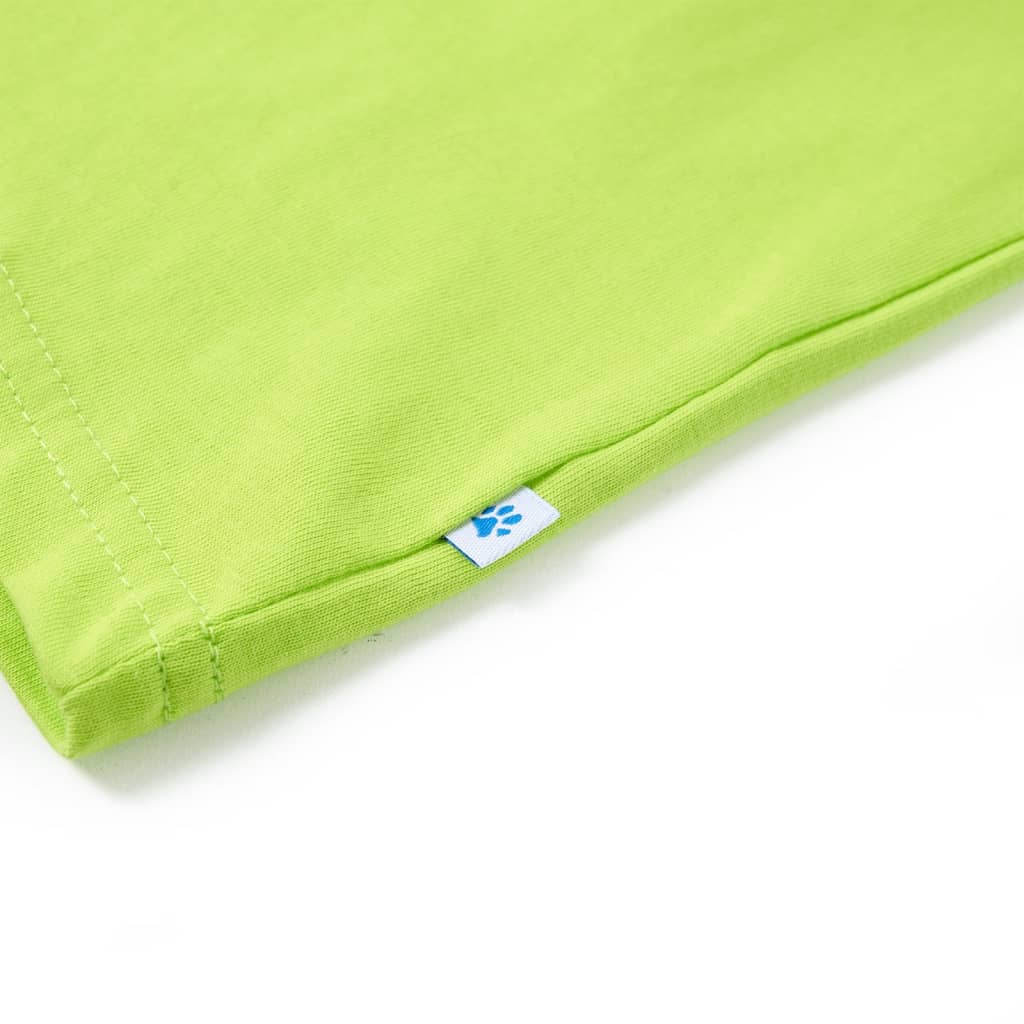 Dječja majica boja limete 128