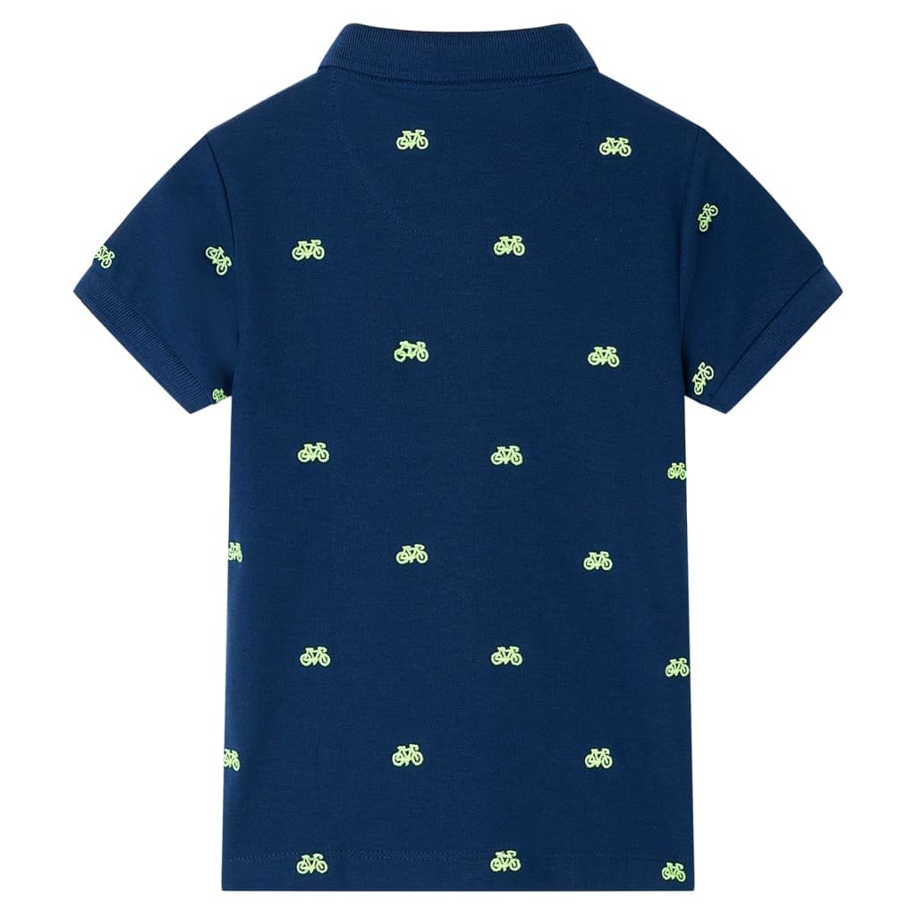 Dječja polo majica modra 92