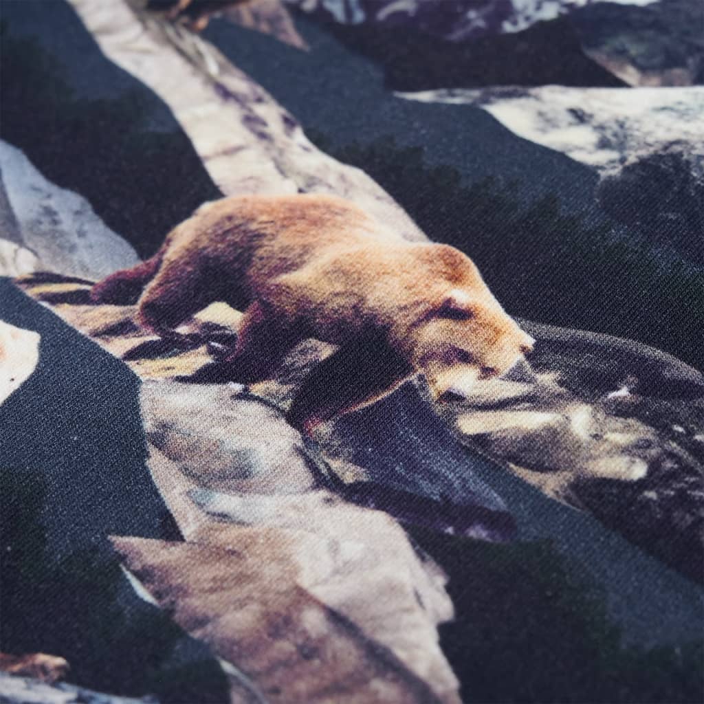 Dječja topla majica modra 140