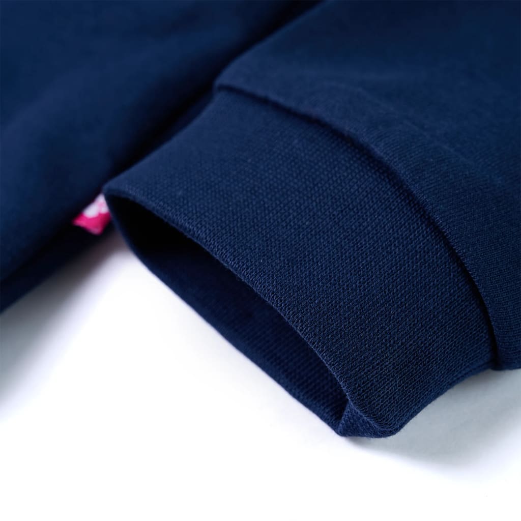 Dječja topla majica modra 128