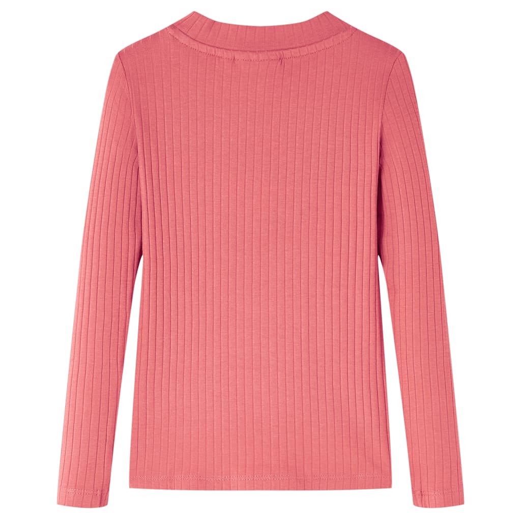 Dječja majica dugih rukava ružičasta 104