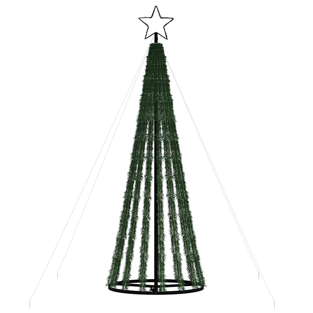 LED božićno drvce 275 LED toplo bijelo 180 cm