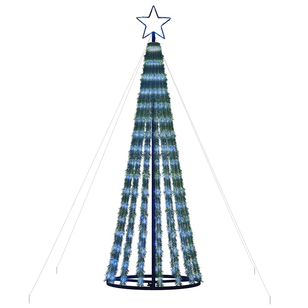 LED božićno drvce 275 LED plavo 180 cm