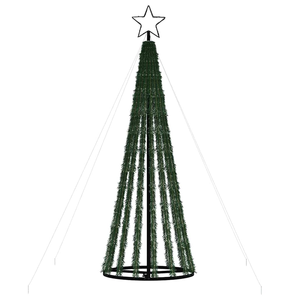 LED božićno drvce 275 LED šarenih 180 cm