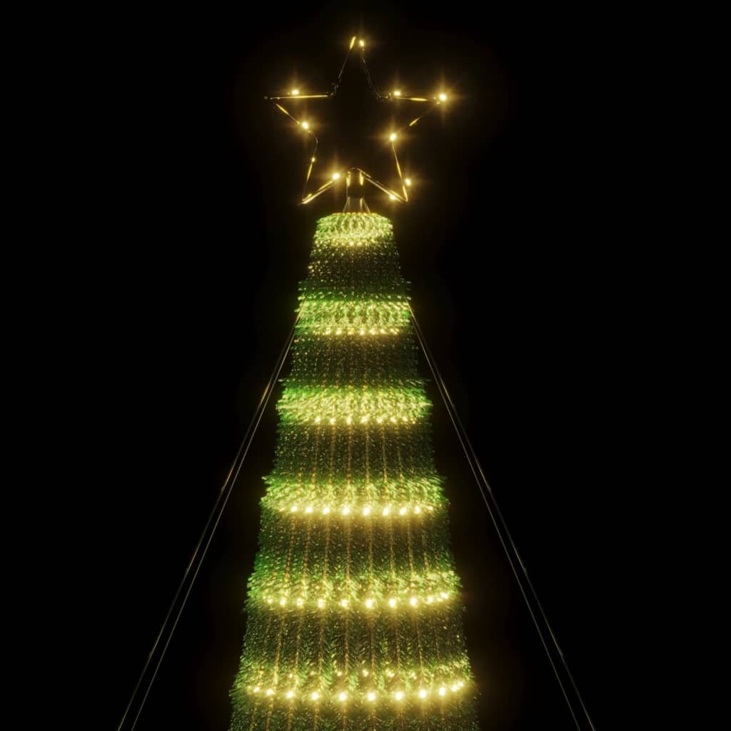 LED božićno drvce 688 LED toplo bijelo 300 cm