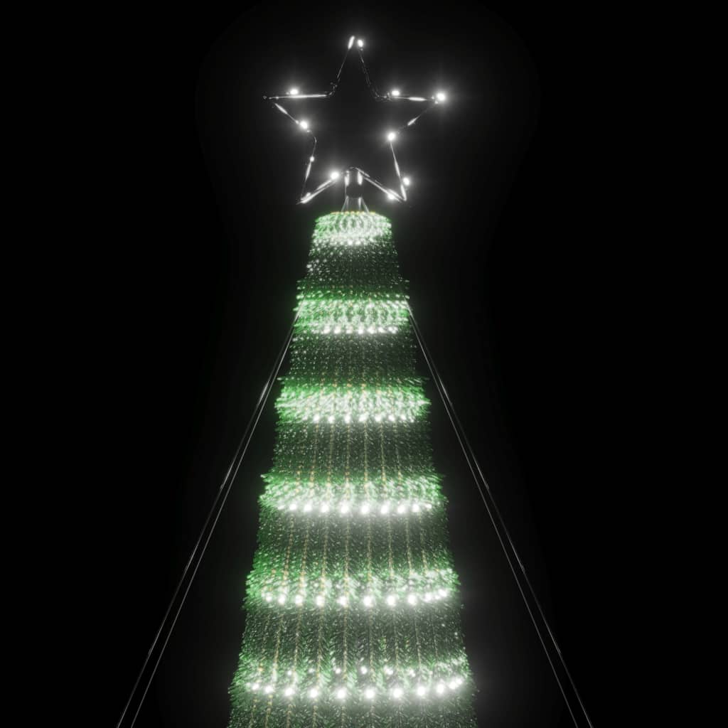 LED božićno drvce 688 LED hladno bijelo 300 cm