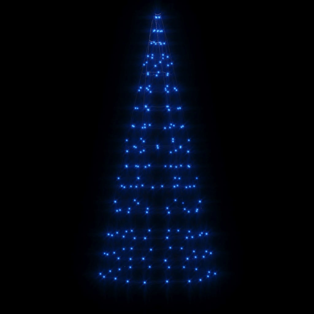 LED božićno drvce 200 LED plavo 180 cm