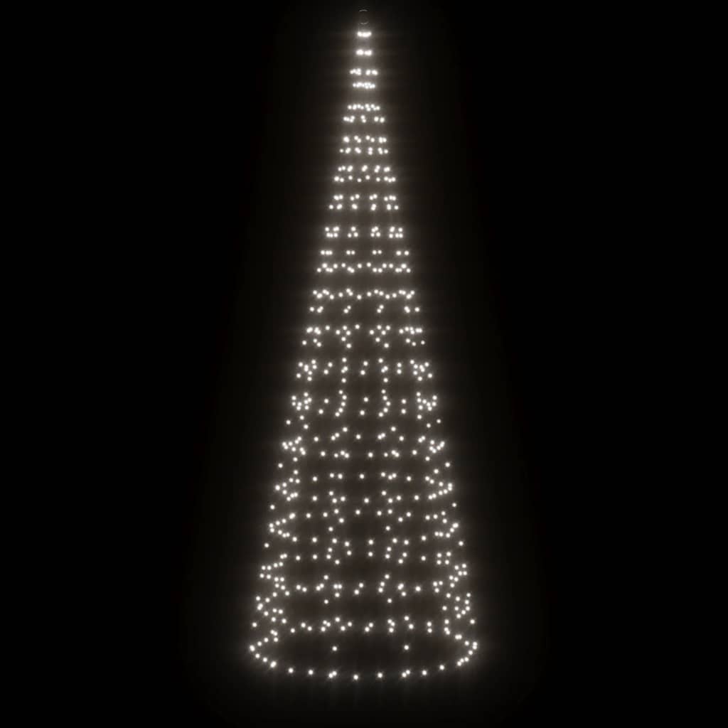 LED božićno drvce 550 LED hladno bijelo 300 cm