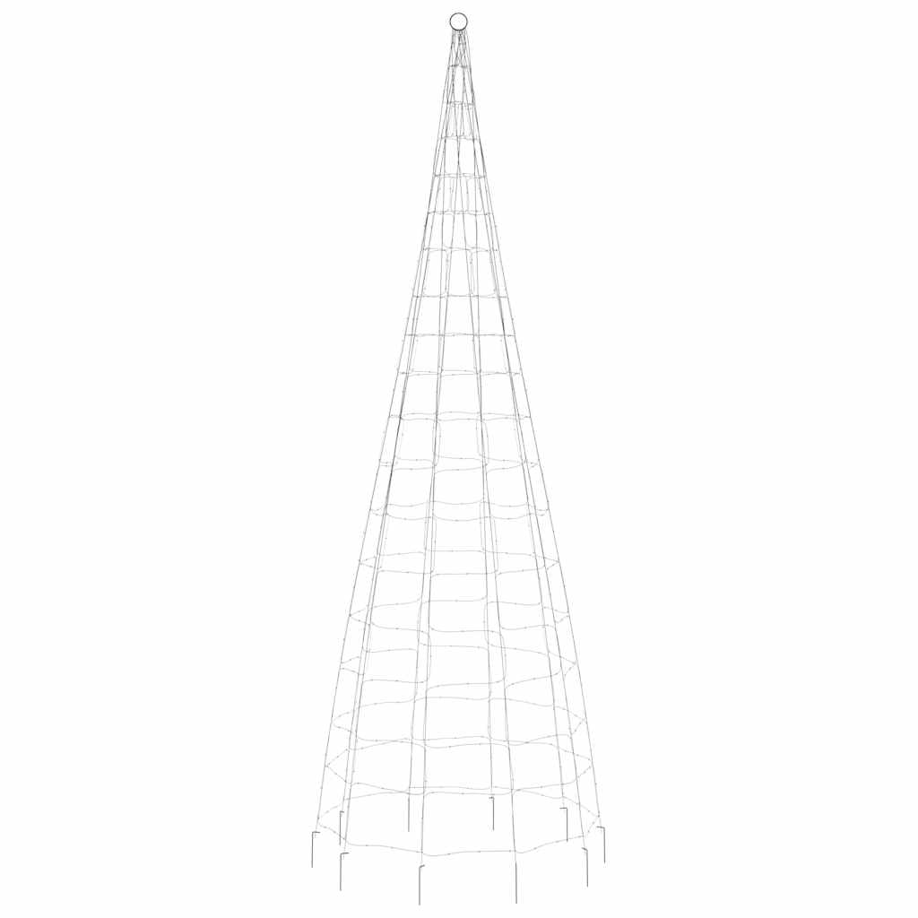 LED božićno drvce 550 LED šarenih 300 cm