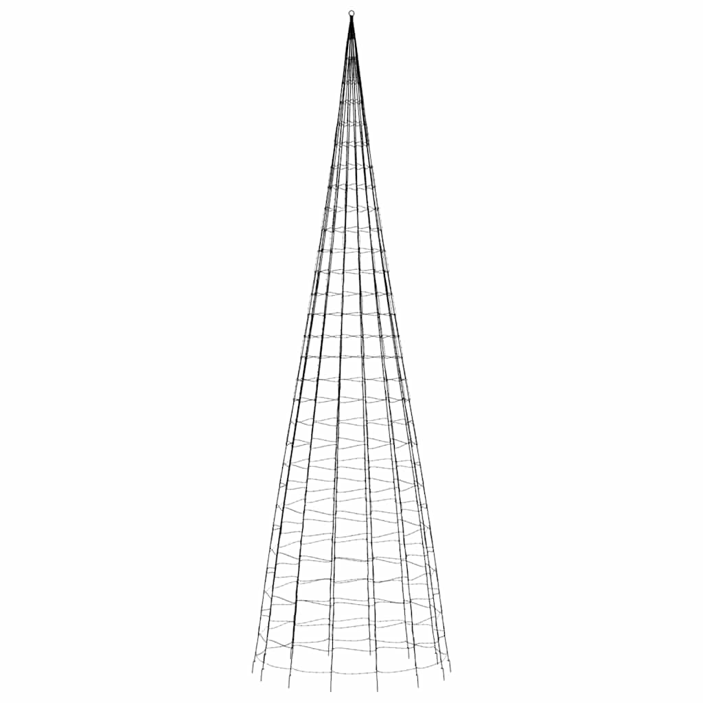 LED božićno drvce 3000 LED plavo 800 cm