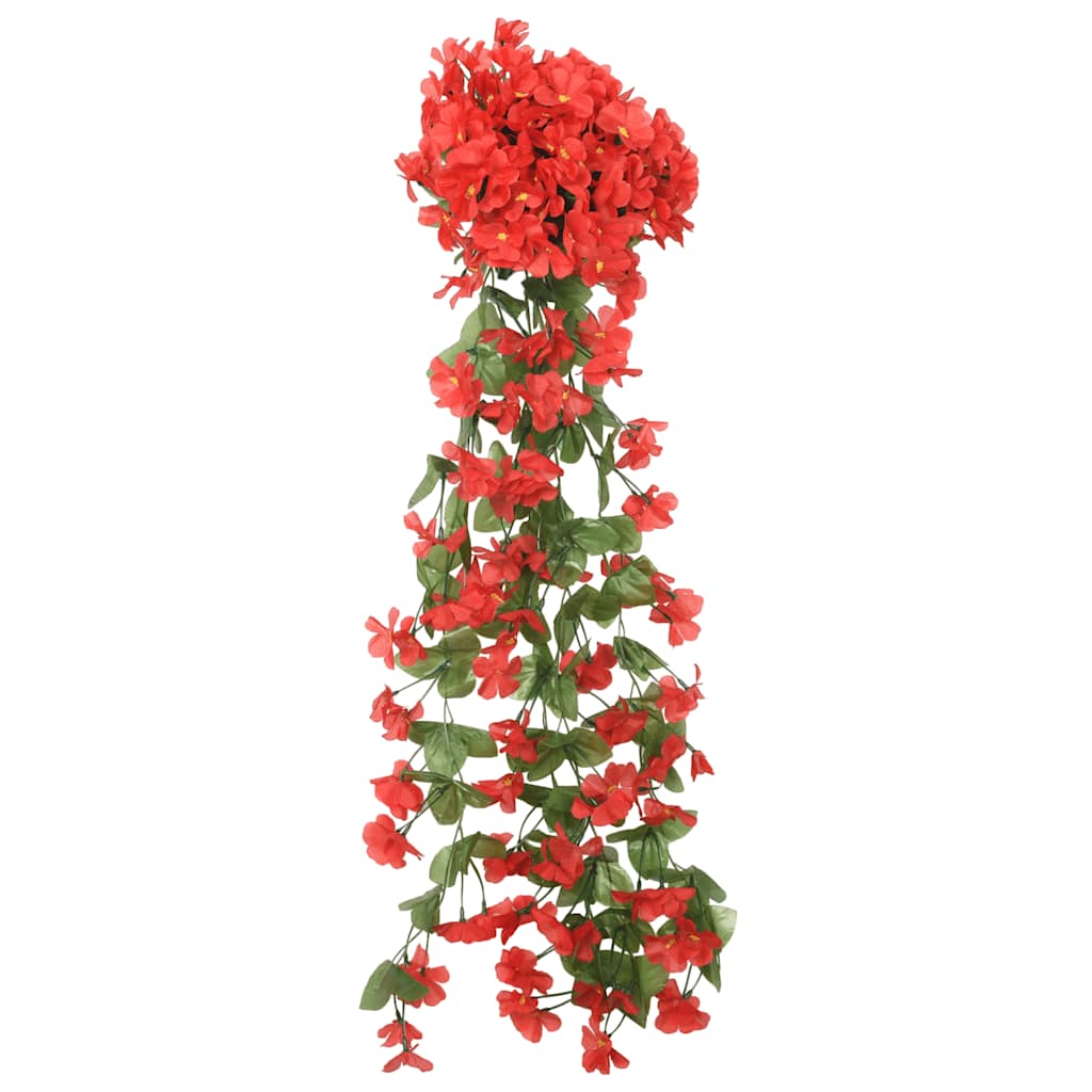 Cvjetni vijenci 3 kom crveni 85 cm