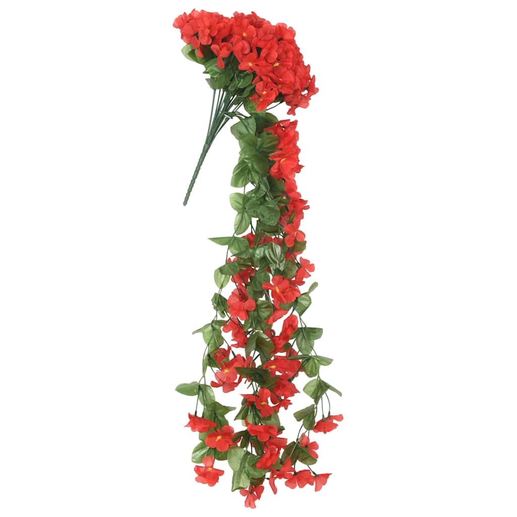 Cvjetni vijenci 3 kom crveni 85 cm
