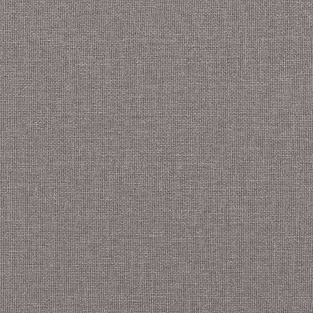 3-dijelni set sofa s jastucima smeđesivi od tkanine