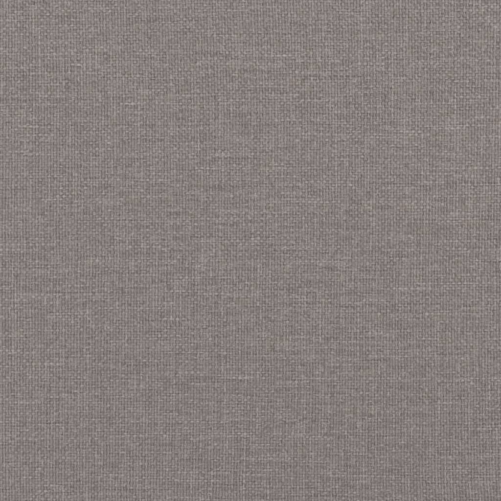 3-dijelni set sofa s jastucima smeđesivi od tkanine