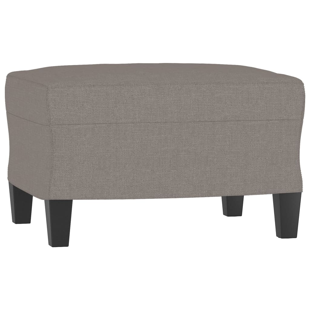 4-dijelni set sofa smeđesivi od tkanine